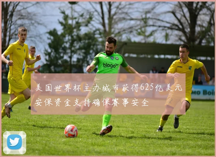 美国世界杯主办城市获得625亿美元安保资金支持确保赛事安全